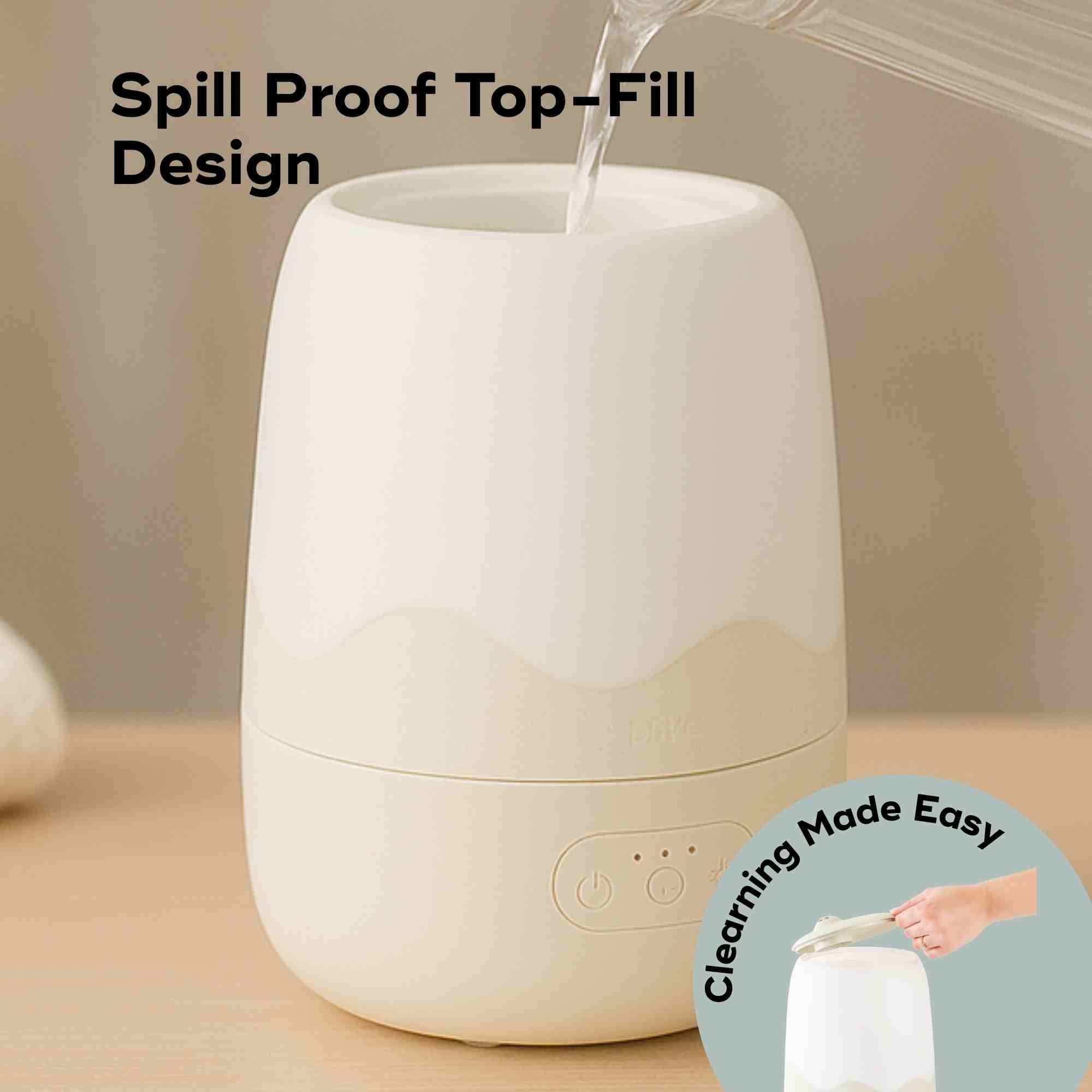 Wave 3-in-1 Cool Mist Baby & Toddler Humidifier – Diffuser & Nightlight - Image 5