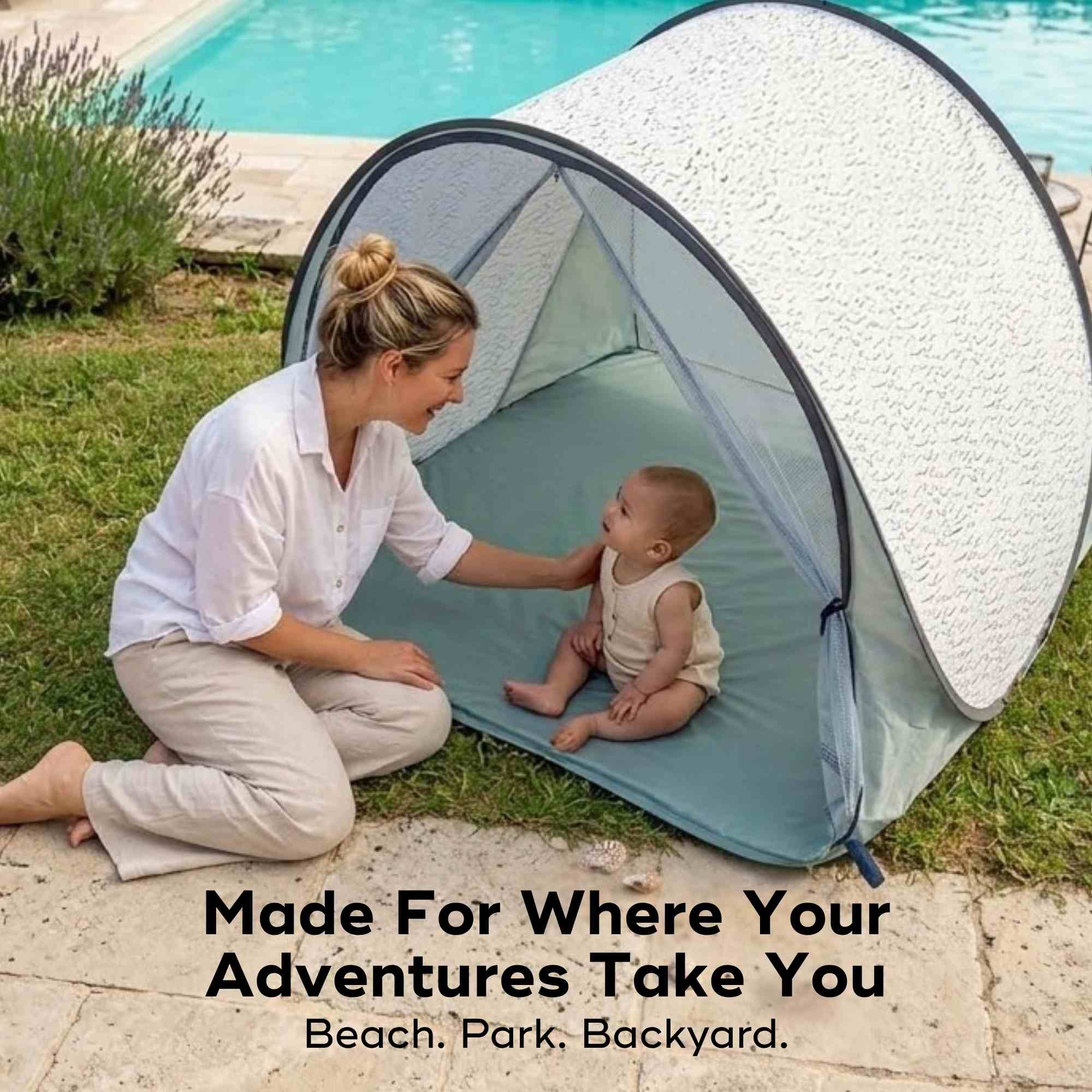 Anti-UV Lite Baby & Toddler Beach Tent - Image 4
