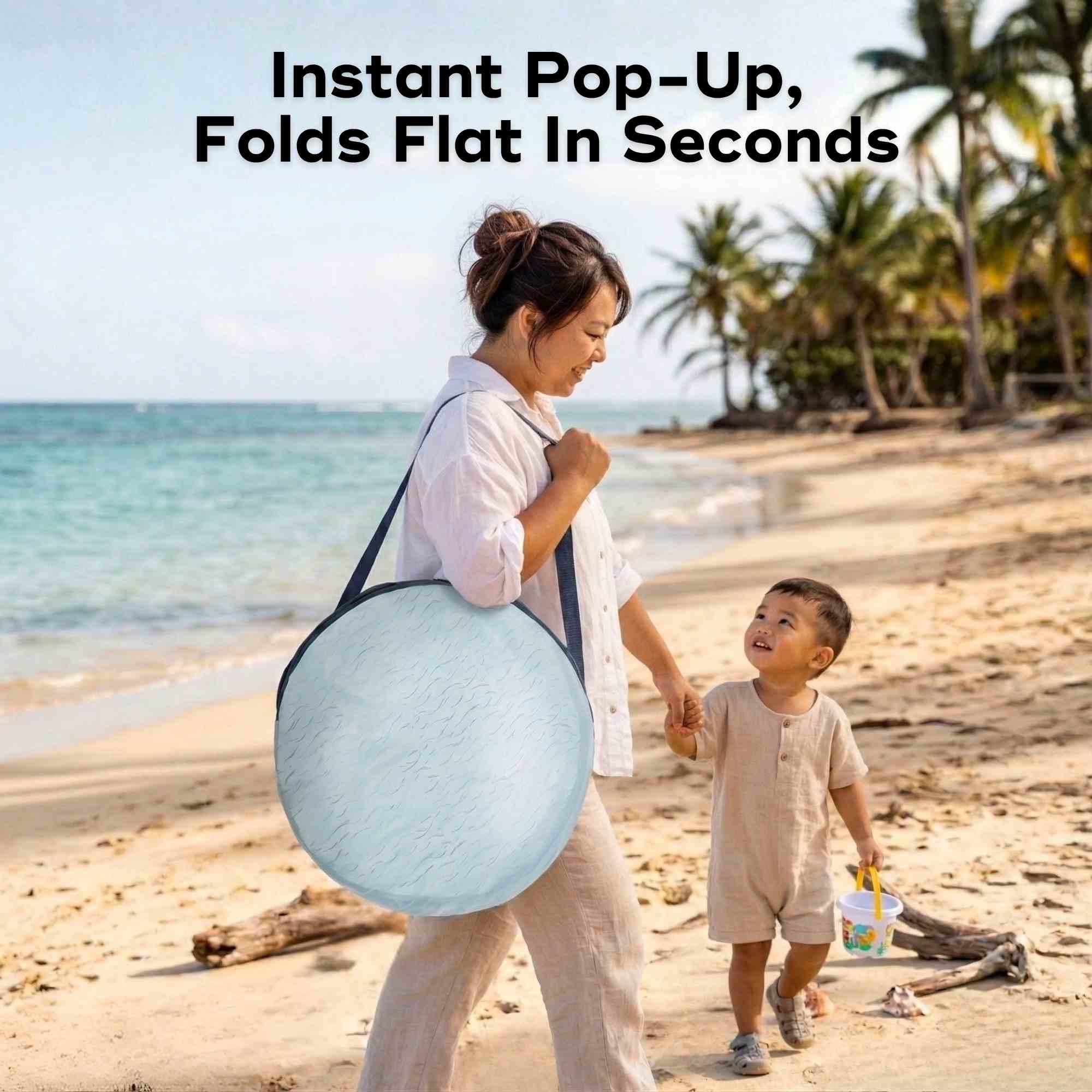 Anti-UV Lite Baby & Toddler Beach Tent - Image 6