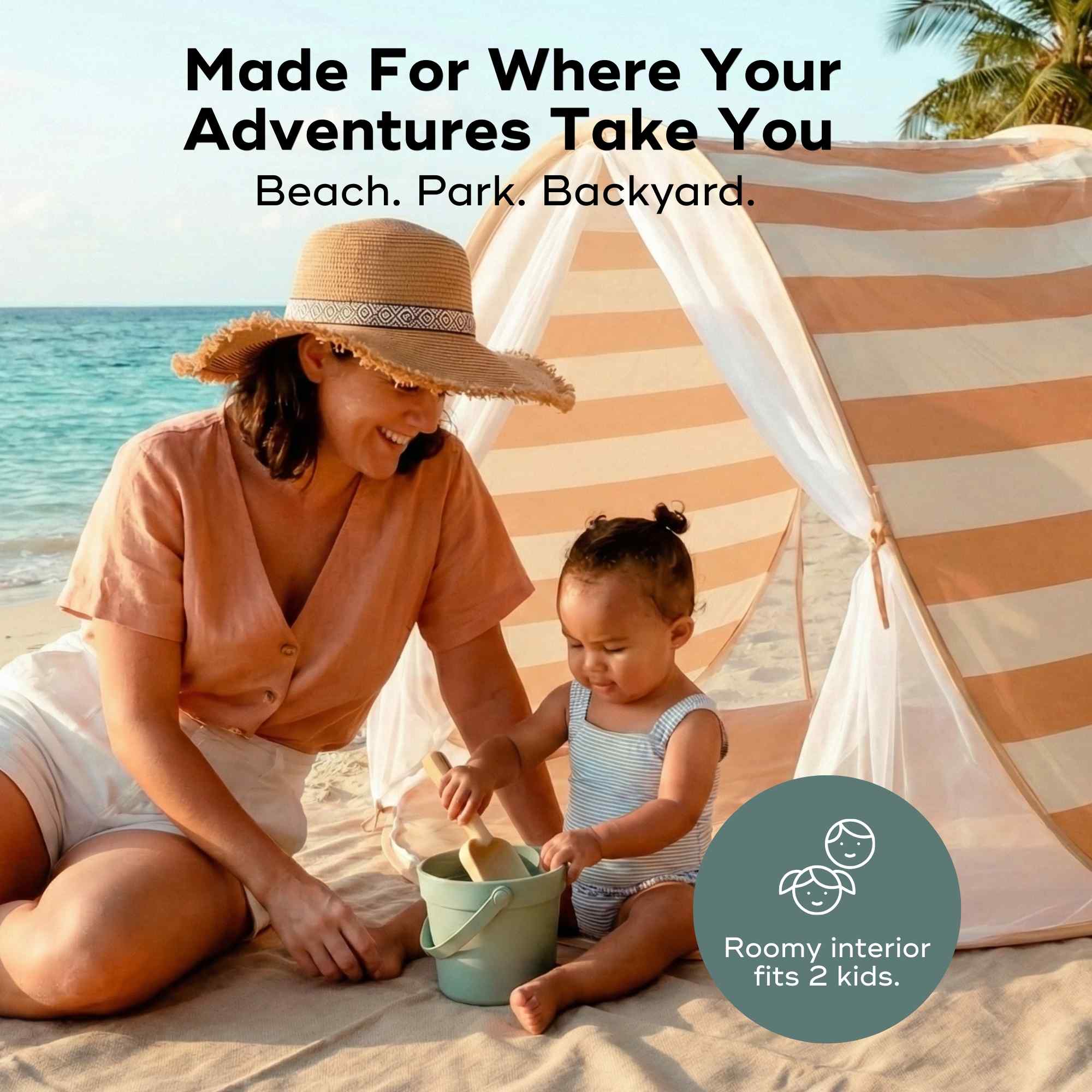 Anti-UV Baby & Toddler Pop-Up Beach Tent - Image 16