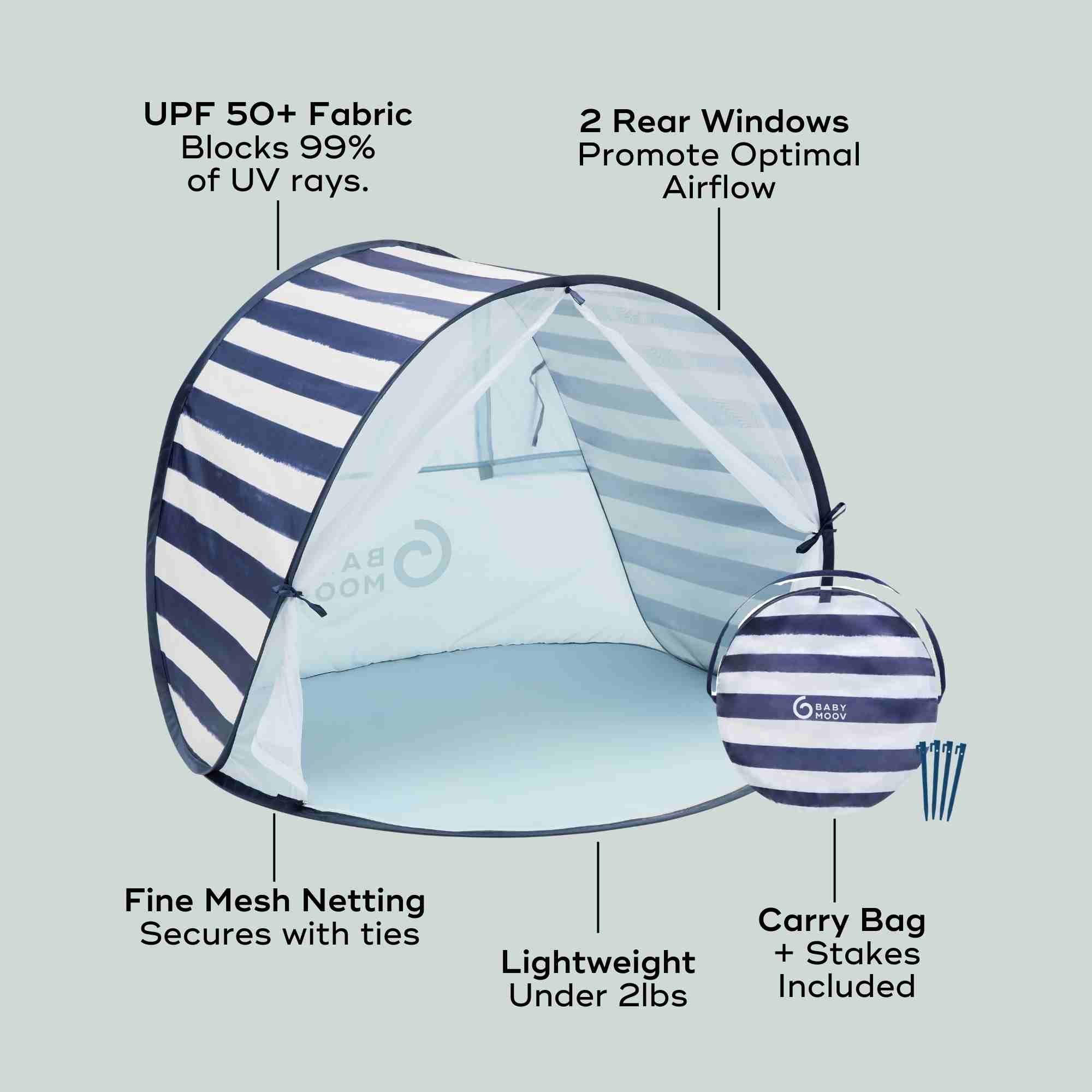 Anti-UV Baby & Toddler Pop-Up Beach Tent - Image 3