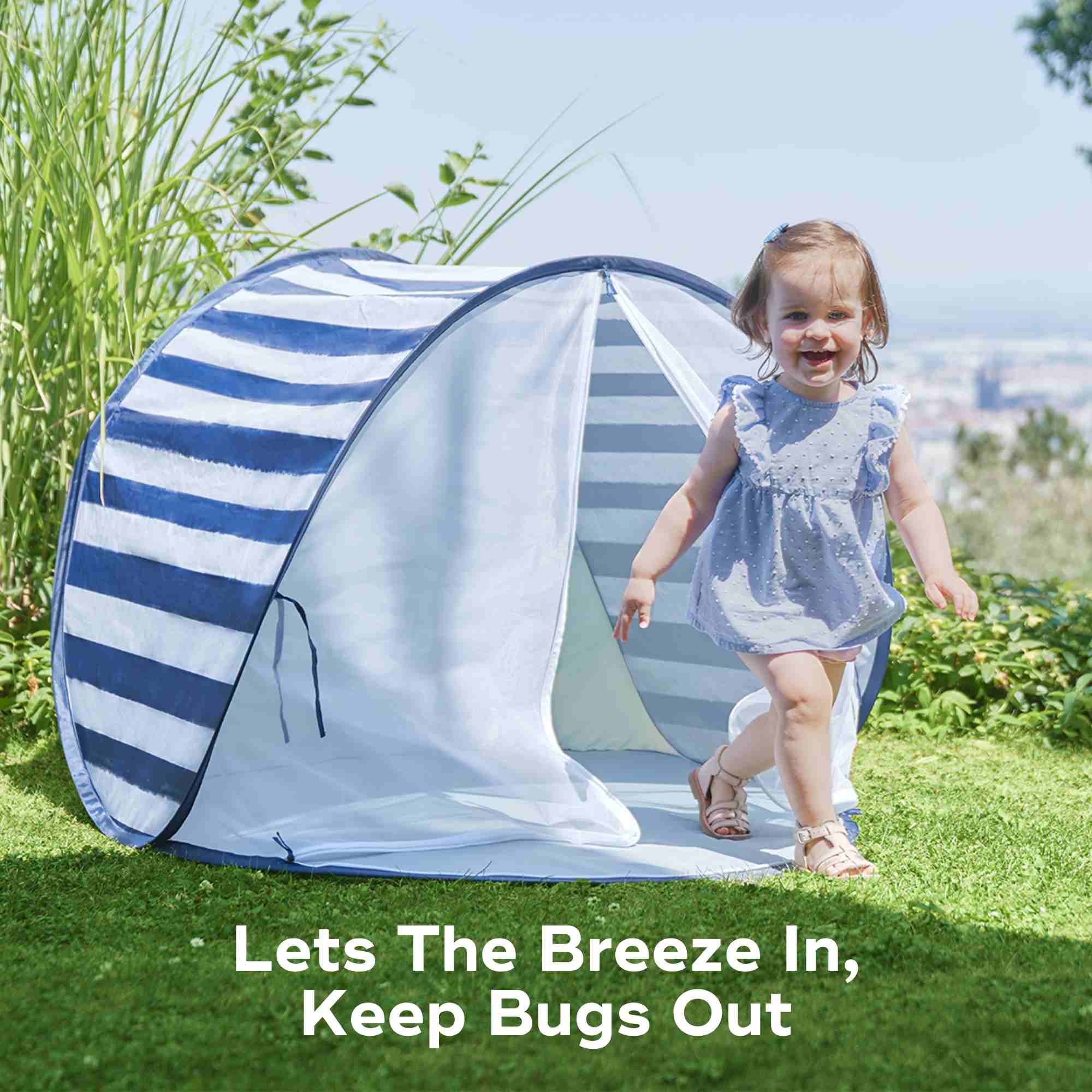 Anti-UV Baby & Toddler Pop-Up Beach Tent - Image 4