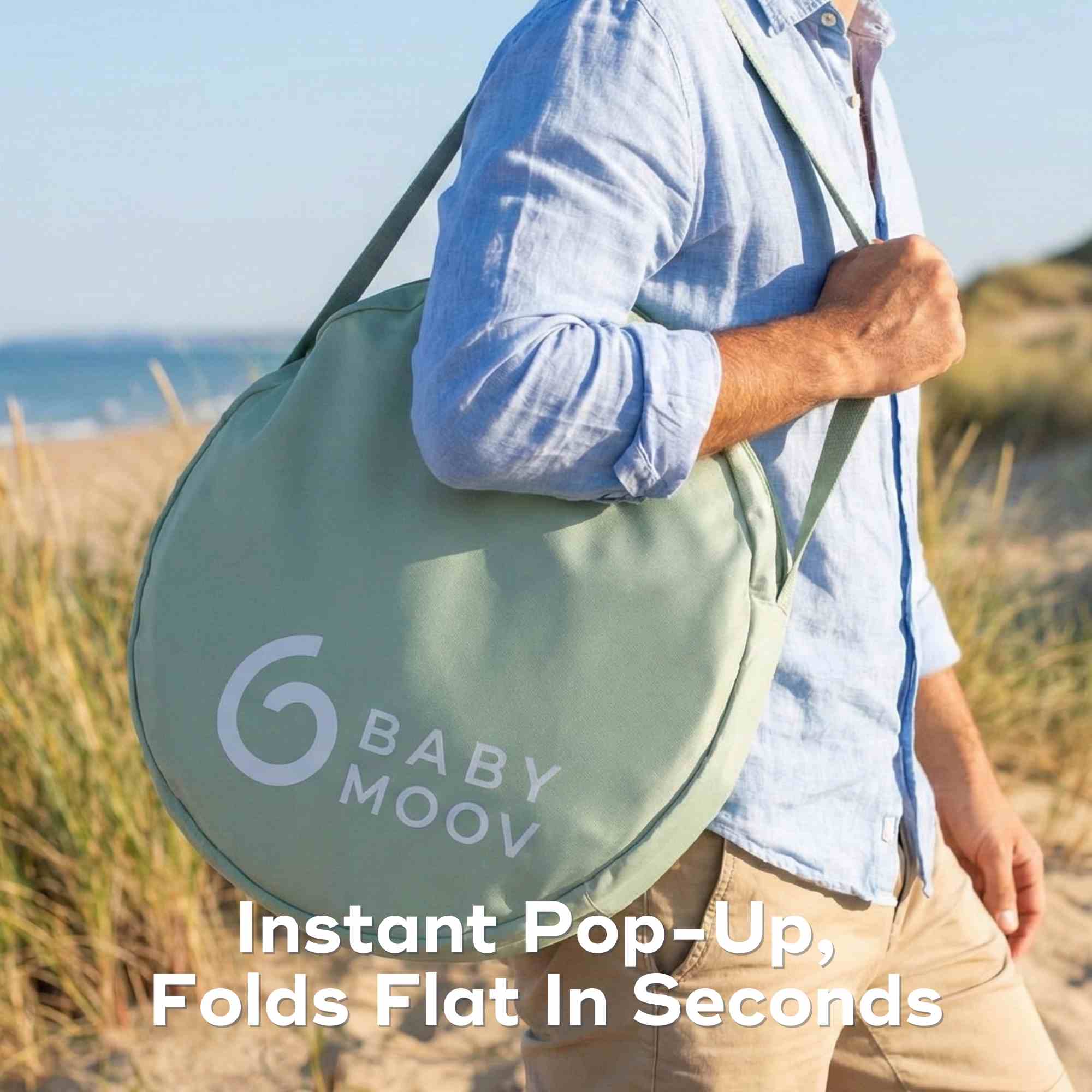 Aquani Anti-UV Baby Beach Tent & Paddling Pool - Image 10