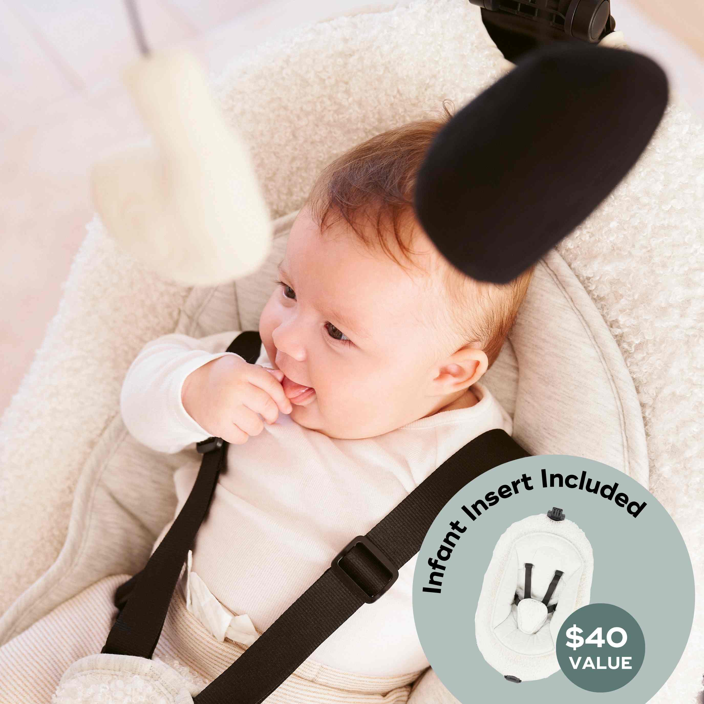 Swoon Evolution Connect Smart Baby Swing - Image 10