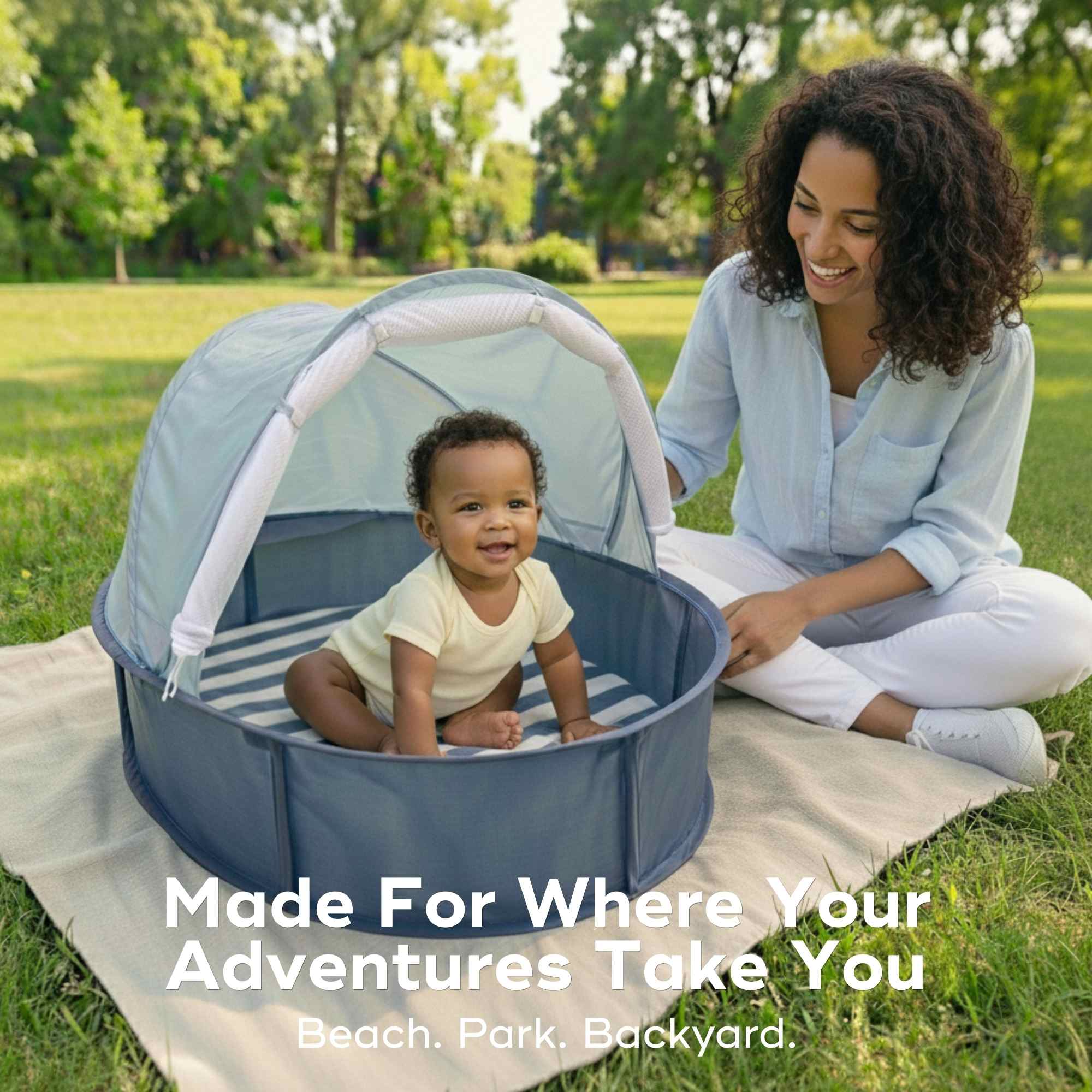 Babyni Anti-UV Infant Pop Up Tent - Image 4