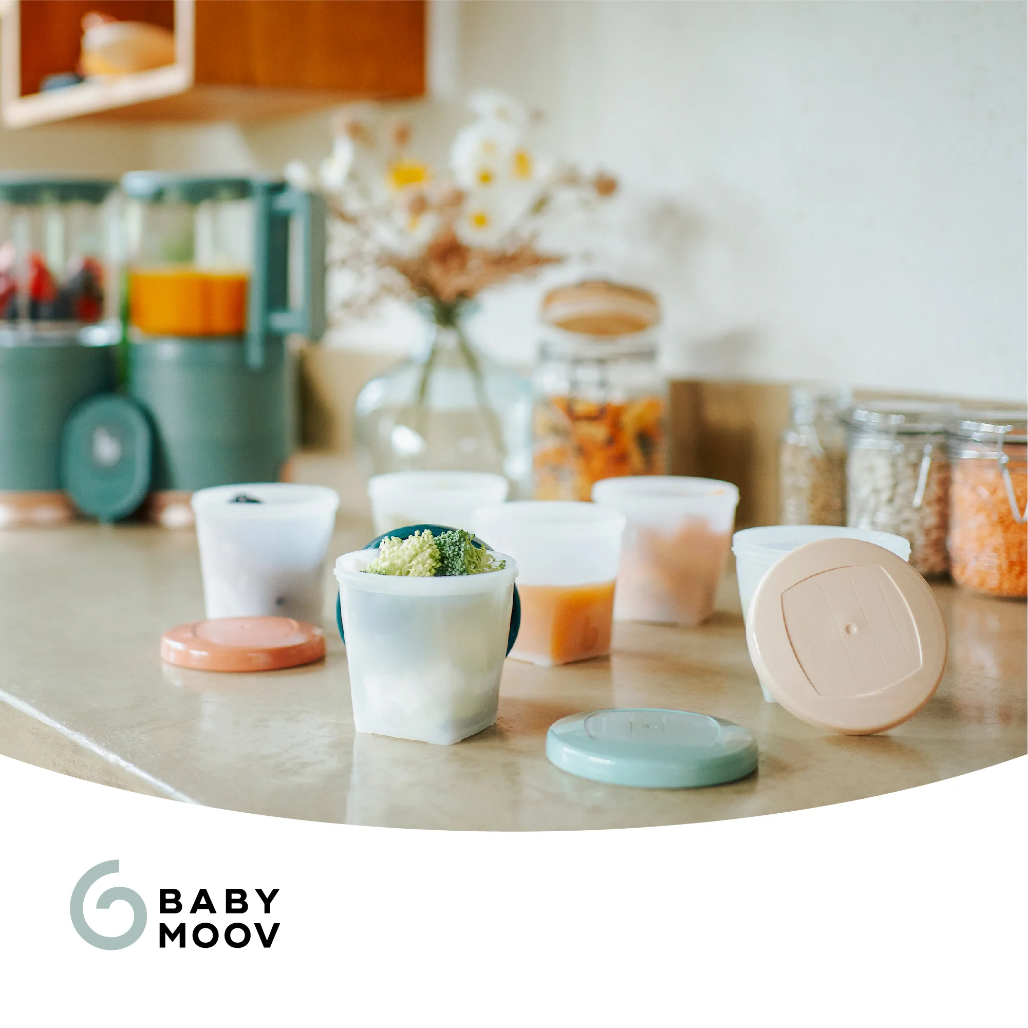 Biosourced Baby Food Storage Jars | Plant-Based, BPA-Free - Image 8