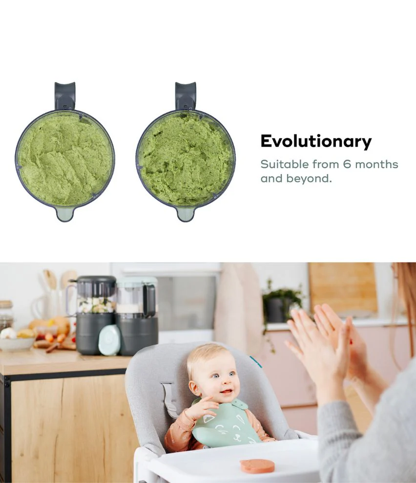 Duo Meal Lite Baby Food Maker + 6 Free Food Containers - Image 6