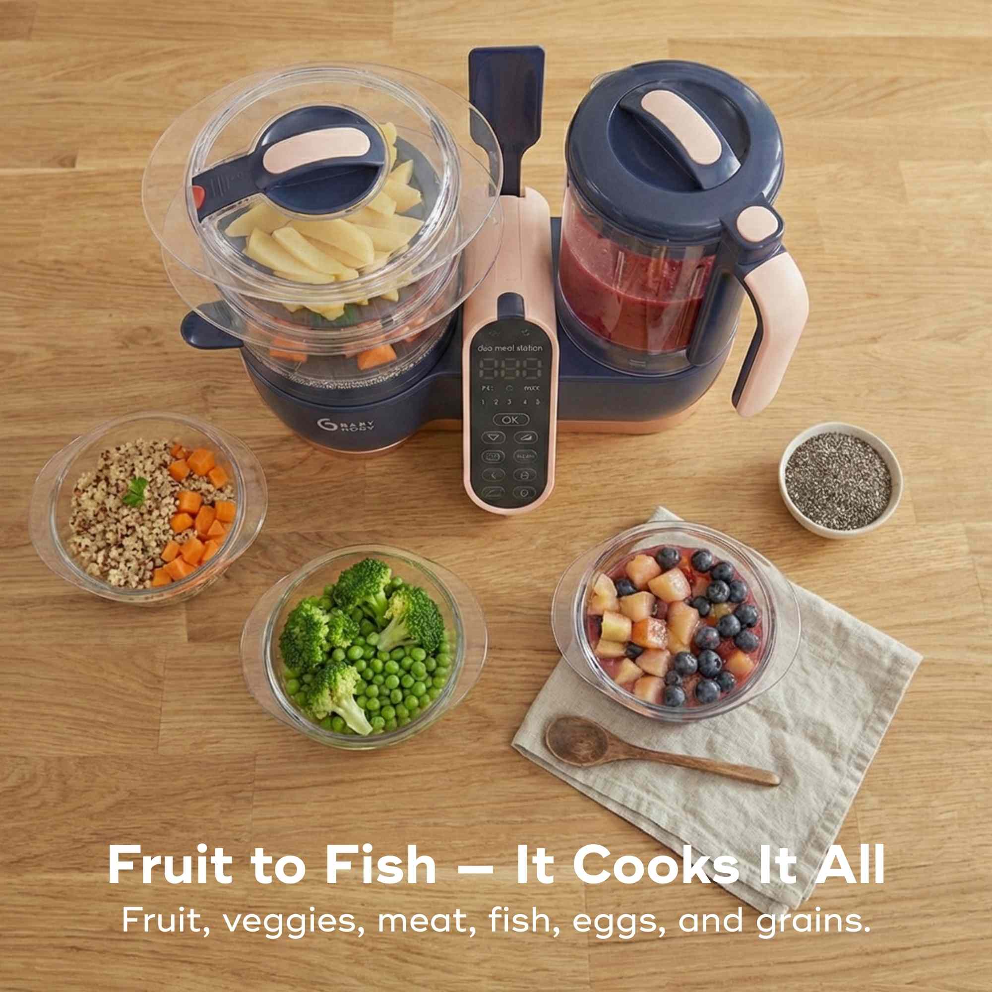Duo Meal Station XL Baby Food Maker - Image 13