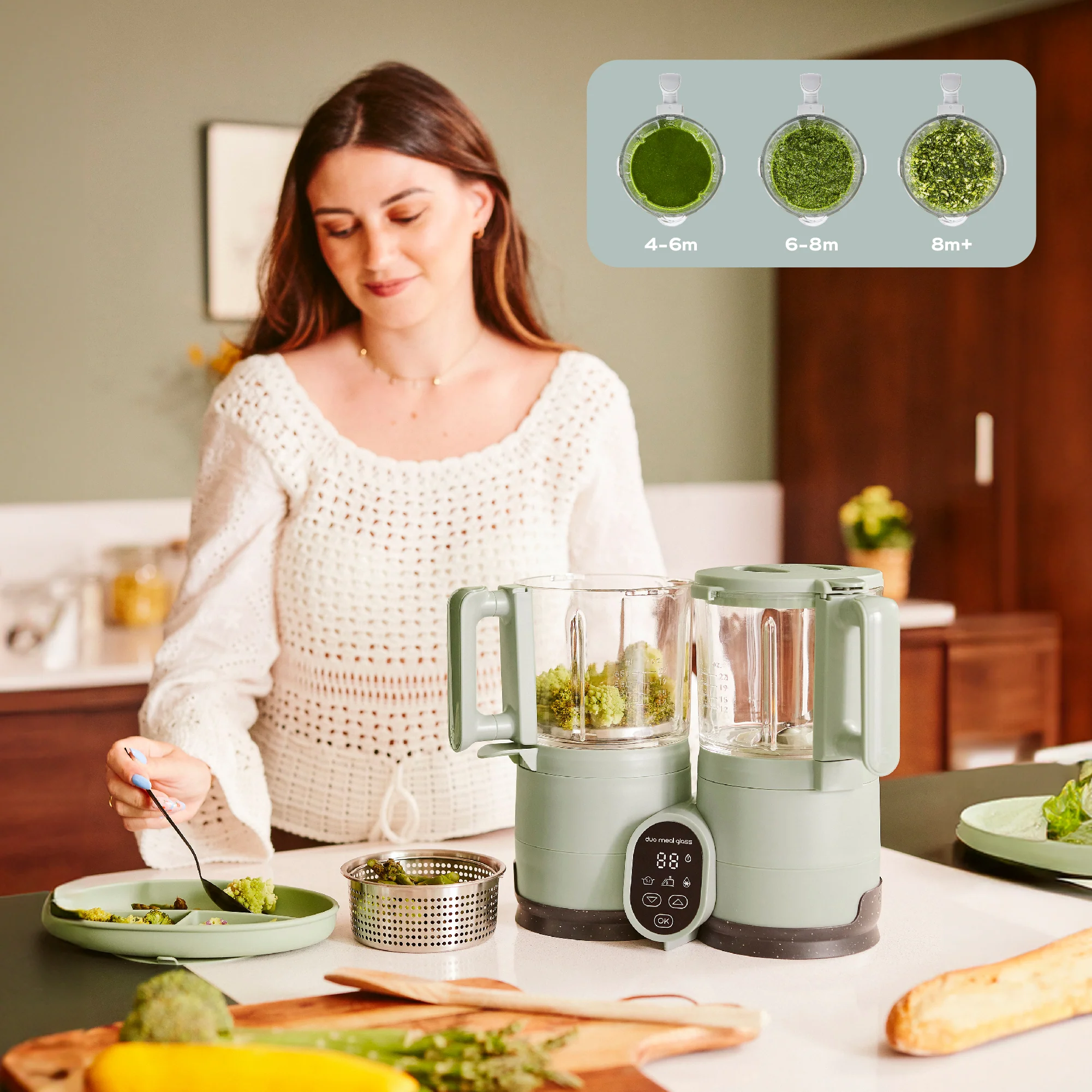 Duo Meal Glass Pro Baby Food Maker - Image 3