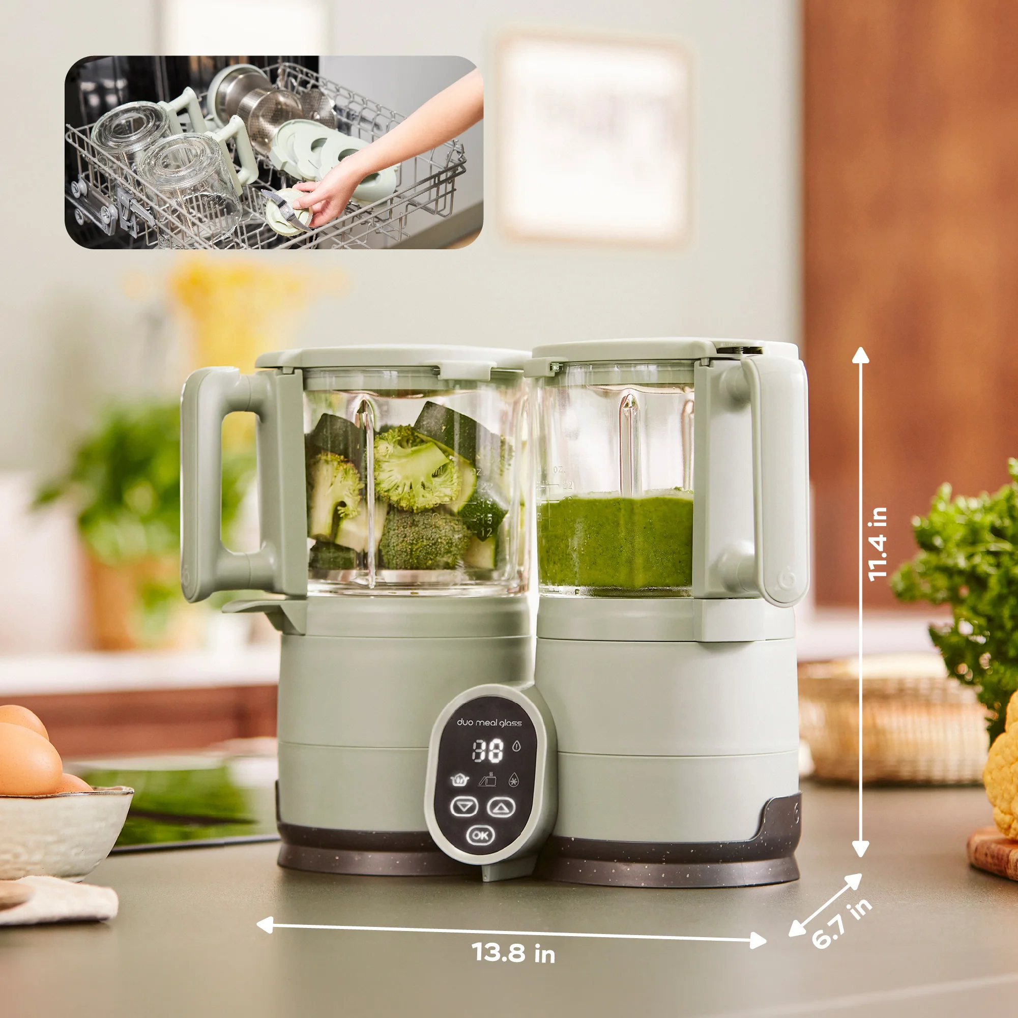 Duo Meal Glass Pro Baby Food Maker - Image 6