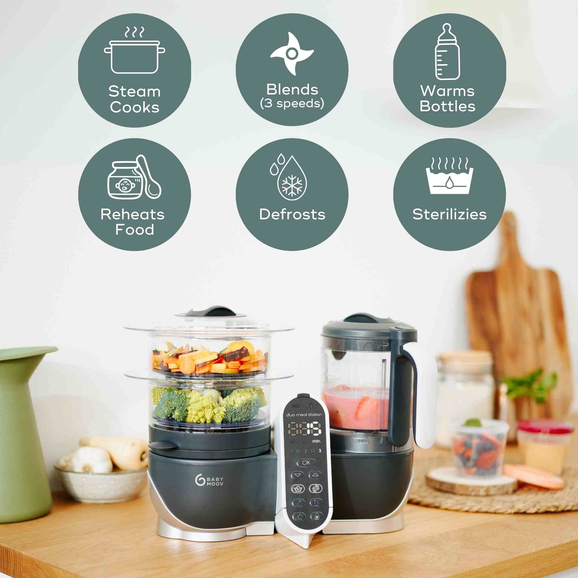 Duo Meal Station Baby Food Maker - Image 10