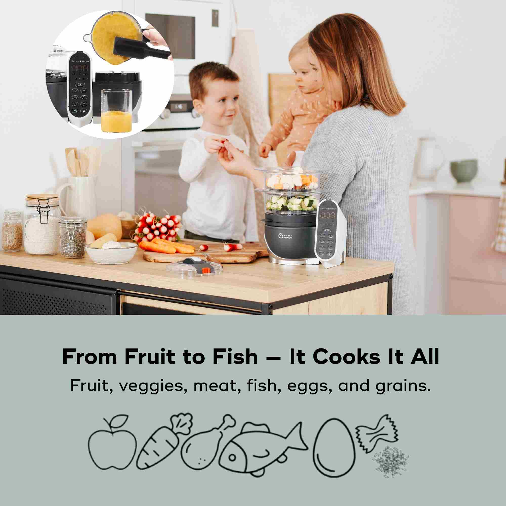 Duo Meal Station Baby Food Maker - Image 12