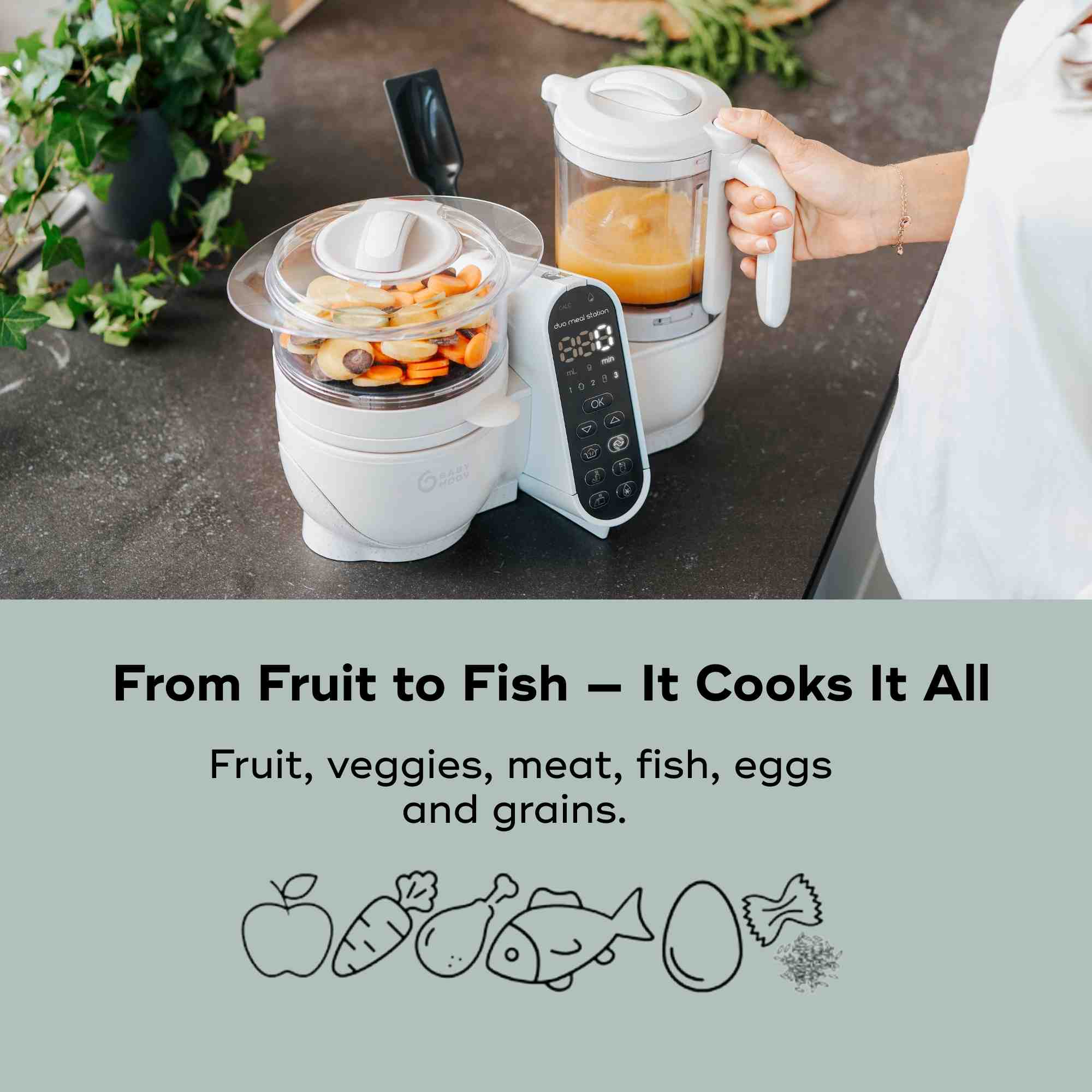 Duo Meal Station Baby Food Maker - Image 5