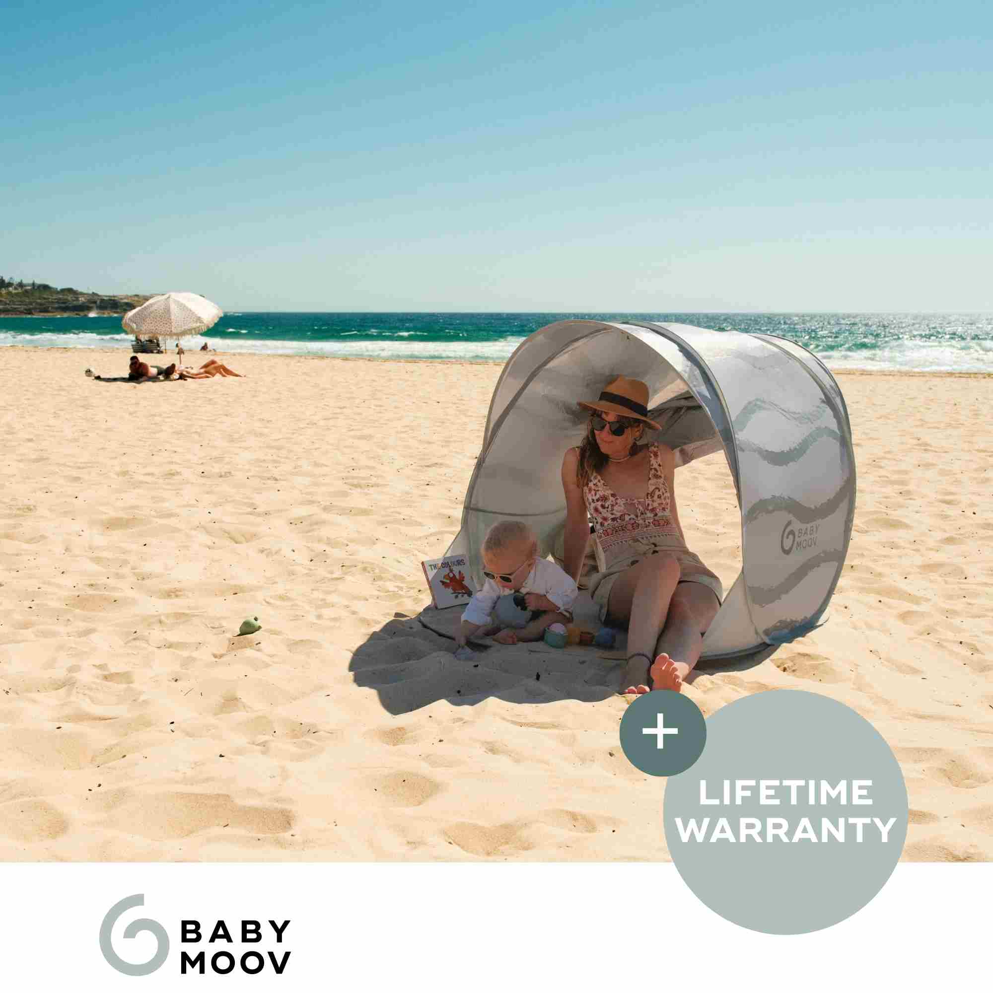 OPEN BOX Moov & Protect Anti-UV Cooling Beach Tent - Image 10