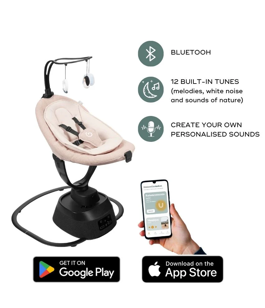OPEN BOX Swoon Evolution Smart Baby Swing - Image 5