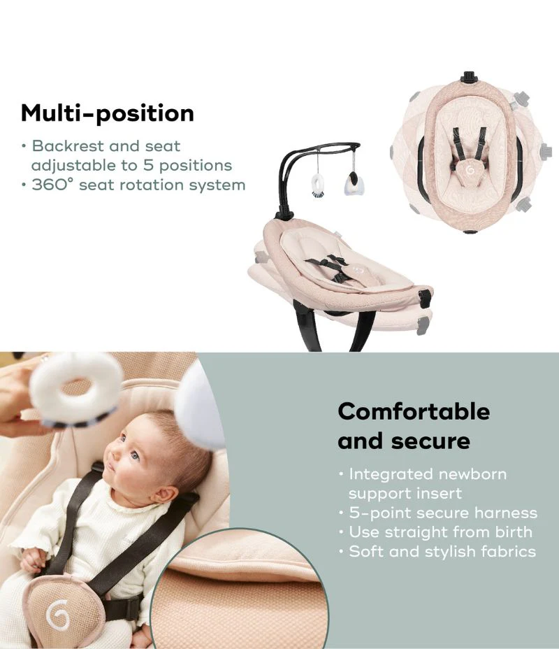OPEN BOX Swoon Evolution Smart Baby Swing - Image 6
