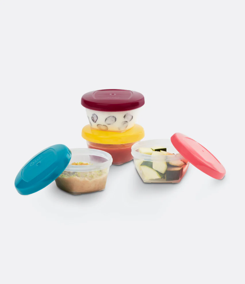 Babymoov Leakproof Baby Food Storage Containers (Airtight Meal Prep Bowls) - Image 3
