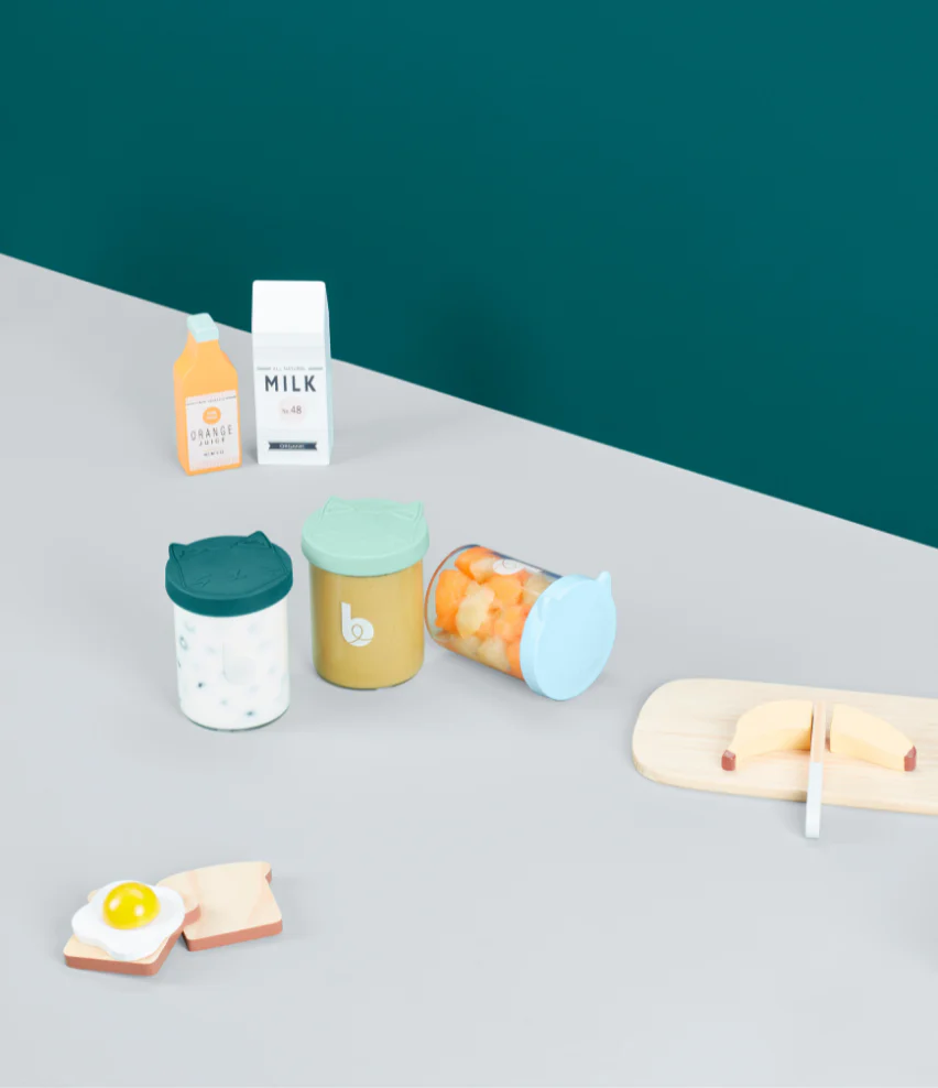 Babymoov Isy Glass Baby Food Storage Jars (Oven-Safe, Airtight) - Image 5