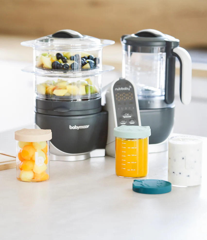 Babymoov Isy Glass Baby Food Storage Jars (Oven-Safe, Airtight) - Image 7