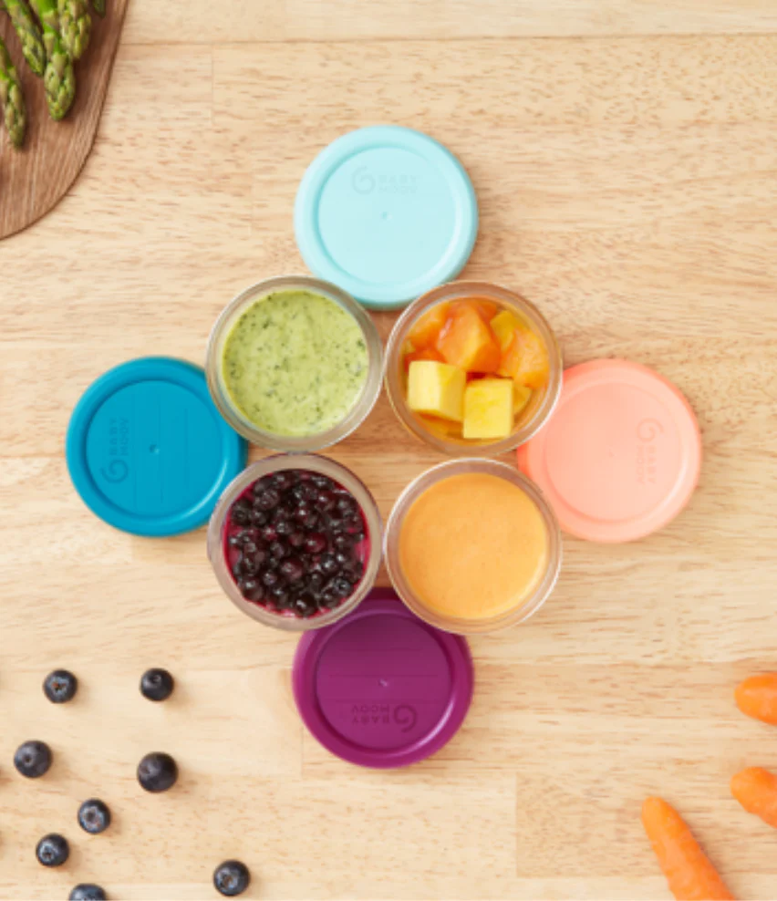 Glass Babybols Baby Food Storage Containers (Airtight, Leakproof Meal Prep Bowls) - Image 3