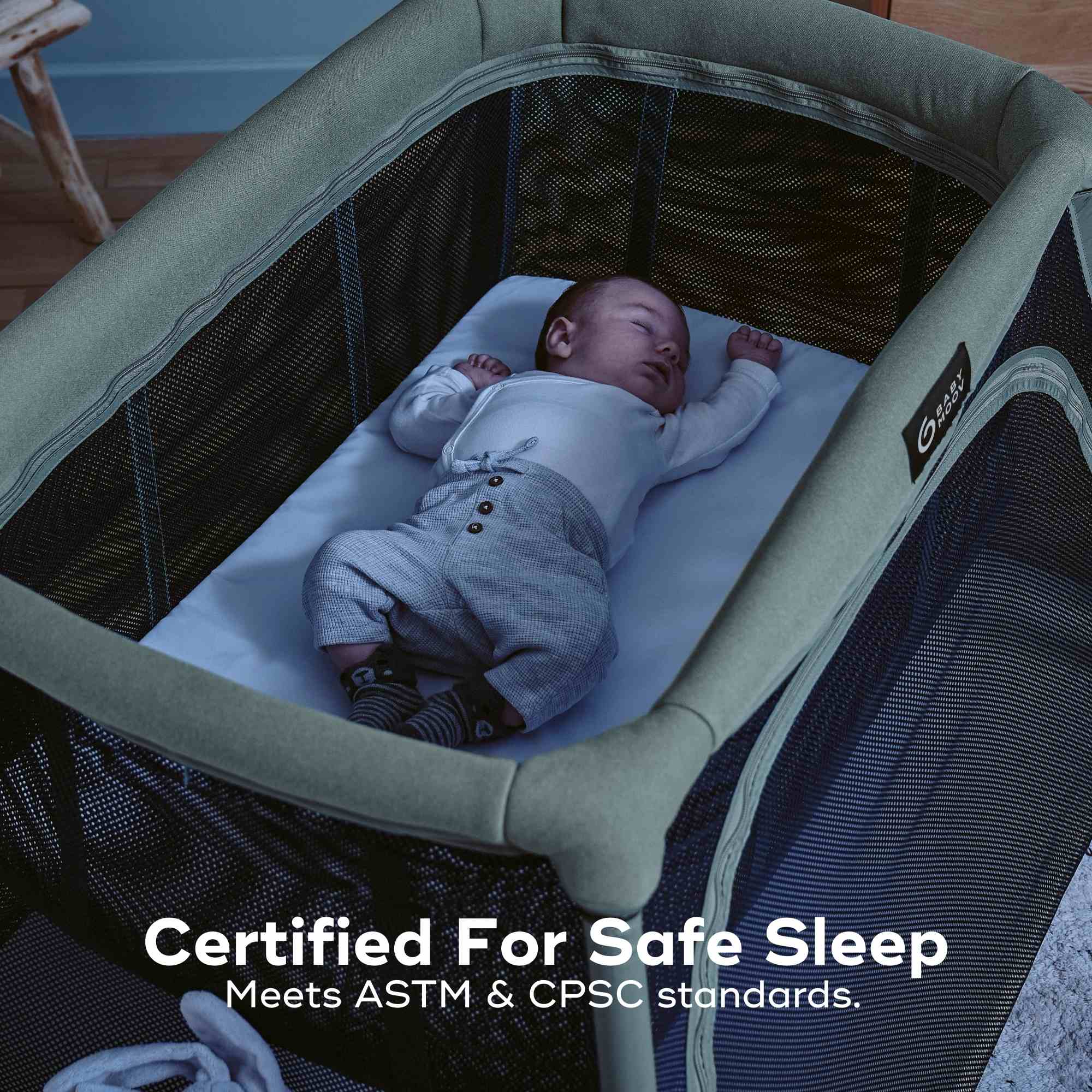 Moov and Comfy 3-in-1 Travel Crib and Play Yard - Image 11