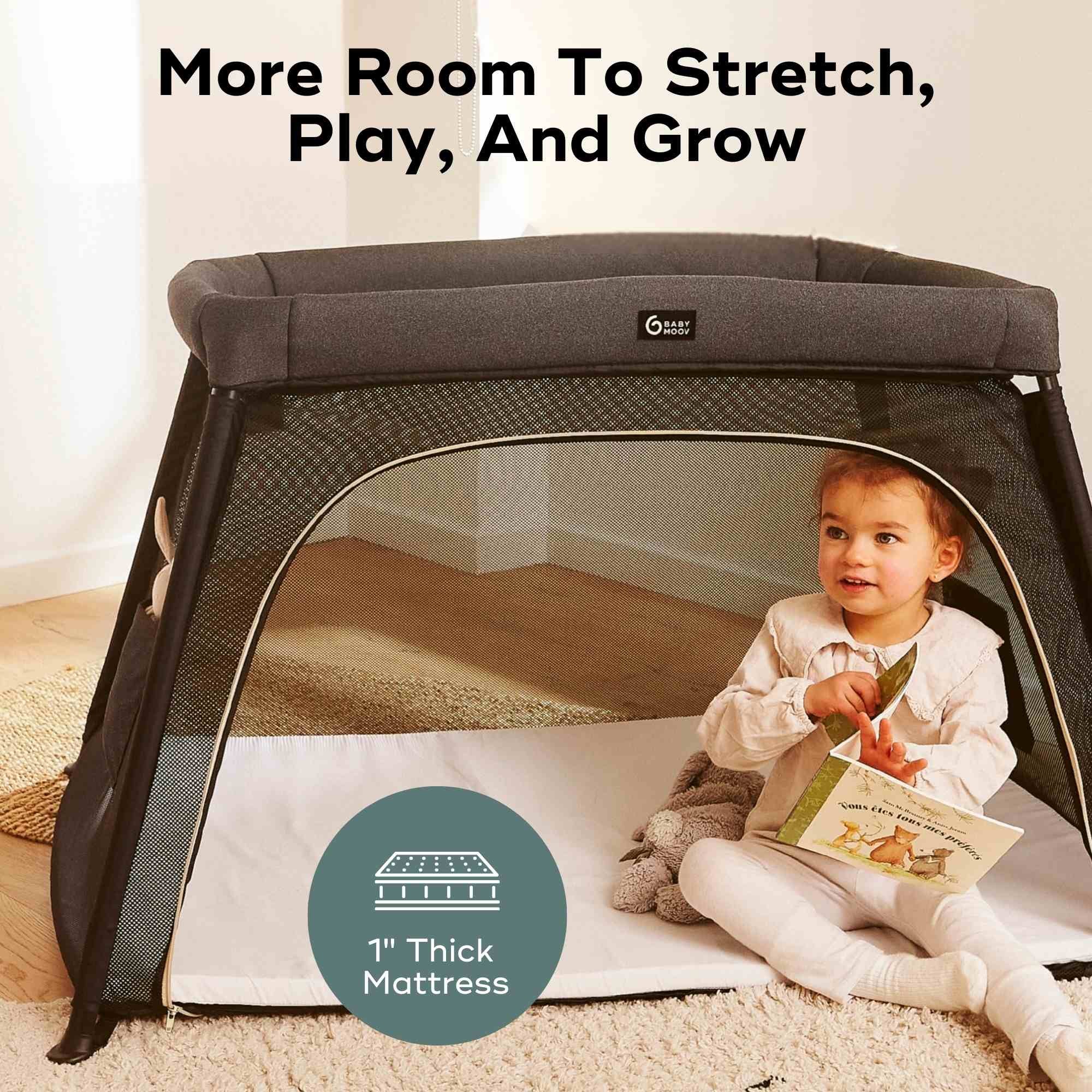 Moov and Comfy 3-in-1 Travel Crib and Play Yard - Image 6