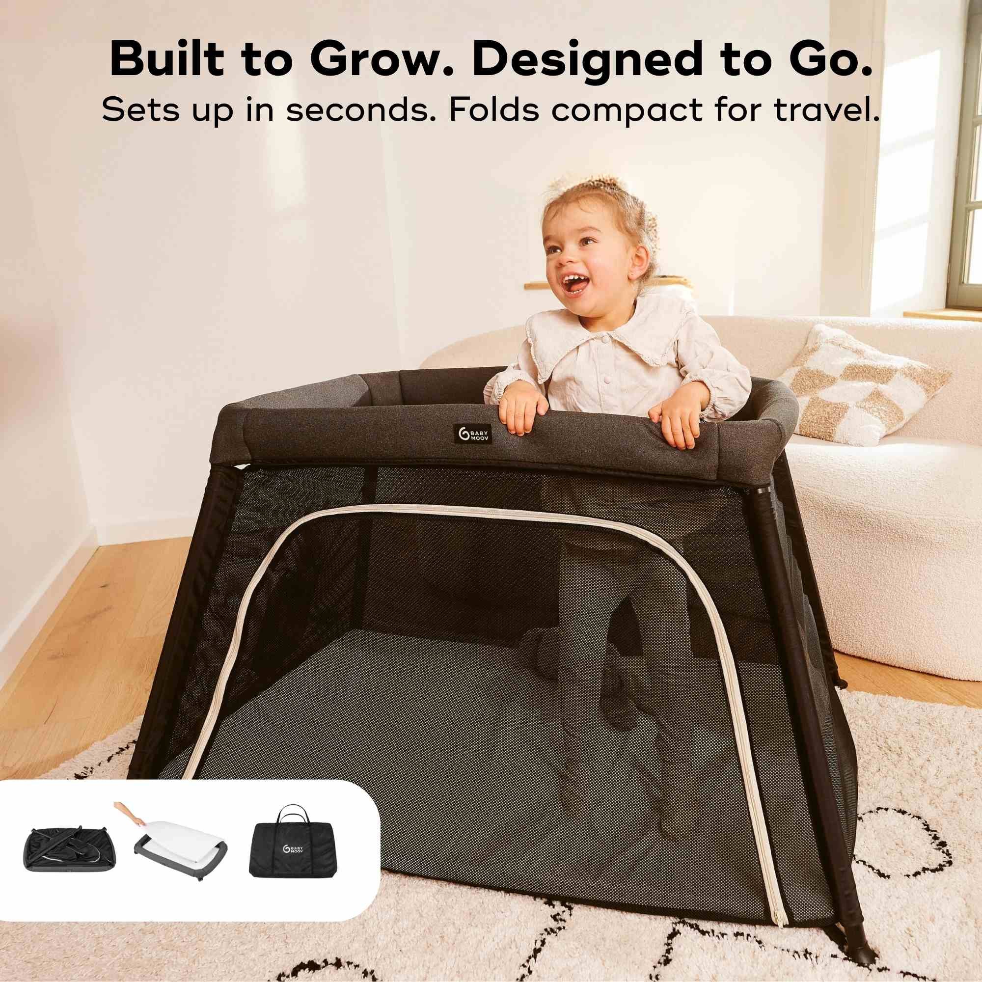 Moov and Comfy 3-in-1 Travel Crib and Play Yard - Image 7