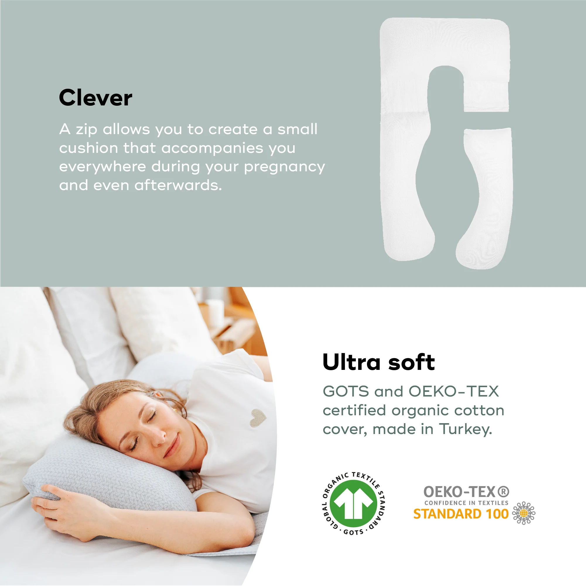 B.Love XXL Full-Body Pregnancy Pillow - Image 5
